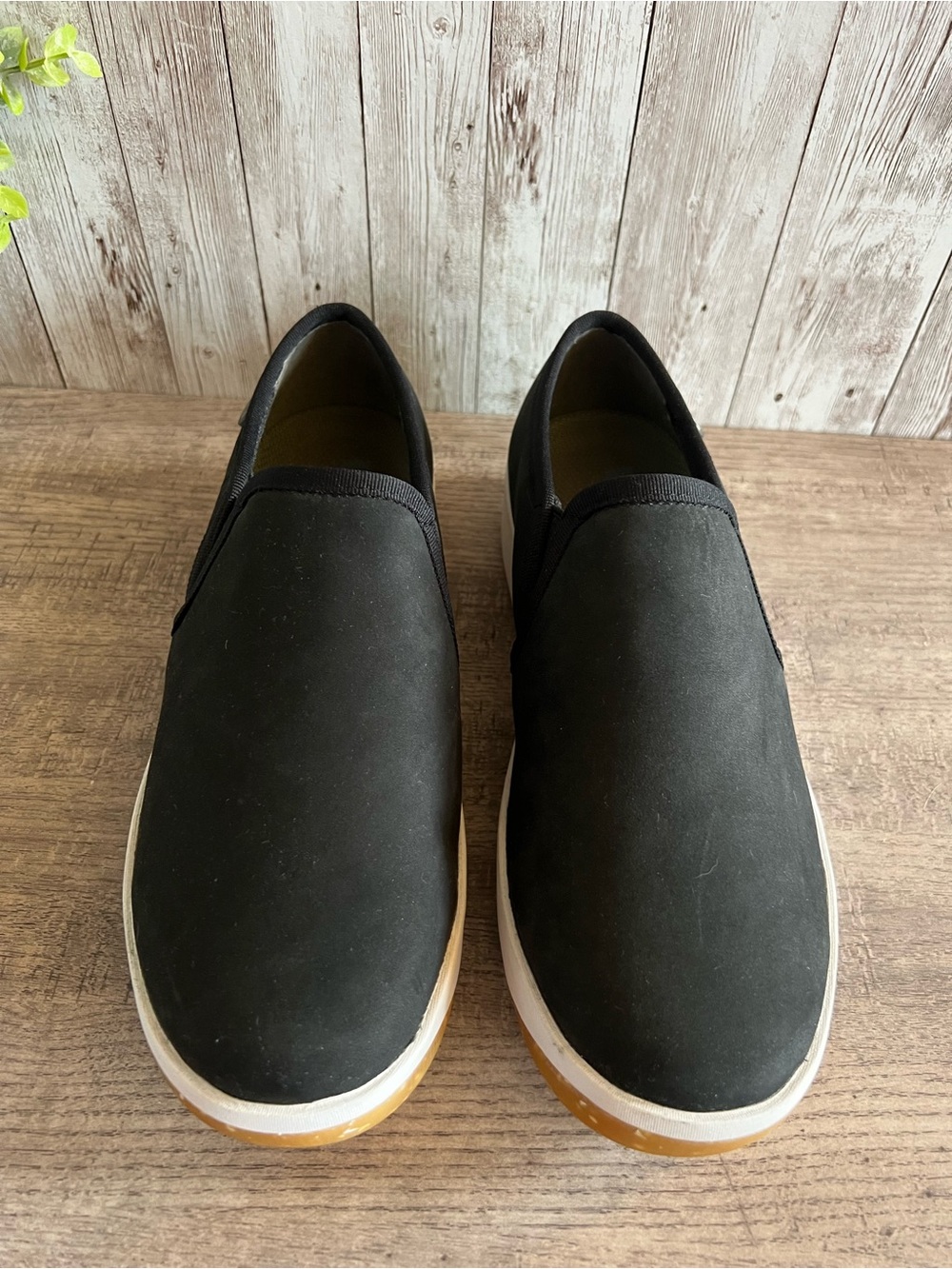 Bogs Kicker Slip On Leather Water Resistant Slip On Shoes Black Women’s Size 7 - Picture 4 of 7